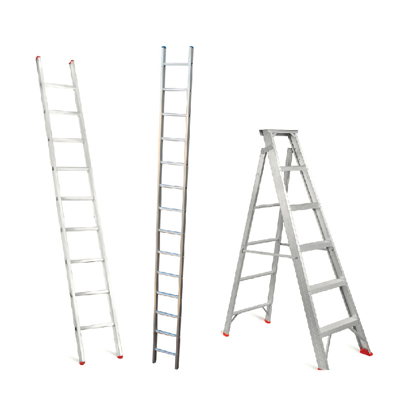 Scaffolding Access Aluminum straight ladders 3M,4M,5M,6M